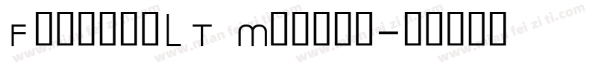 FeltpenLT Medium字体转换